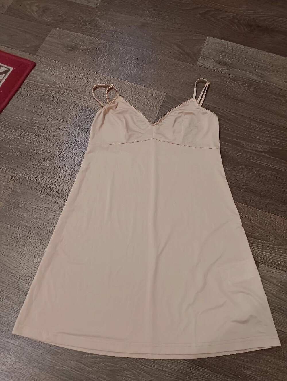 Zimmermann Blush Nude Slip with Double Spaghetti Straps Sz.0